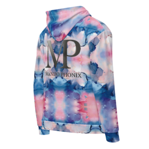 Mando Phonix Tye Dye Unisex zip hoodie