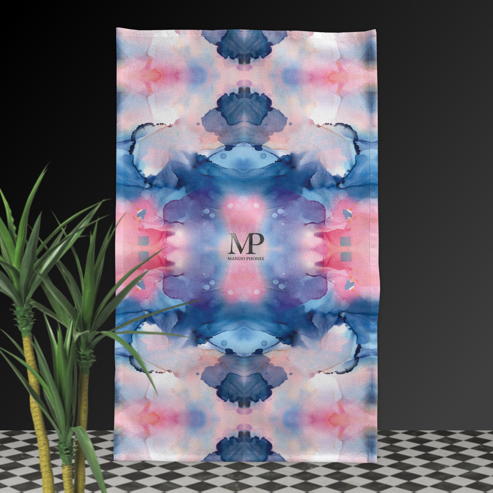 Mando Phonix Tye Dye Wall Tapestry